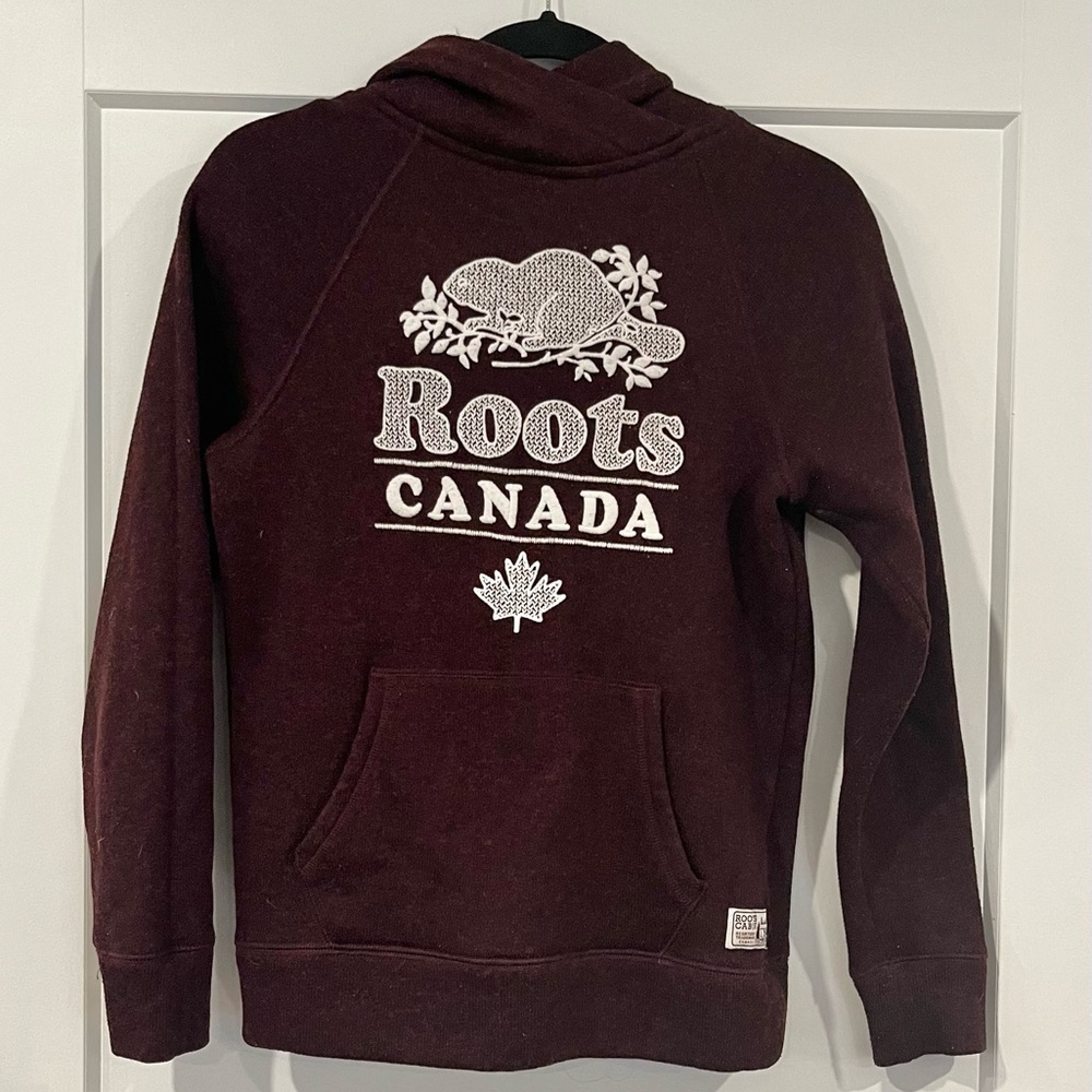 Roots hooded sweatshirt